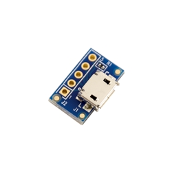 Mini Micro USB Breakout Board