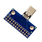 USB Type C Male Plug Breakout Board with mounting holes