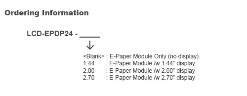 Ordering Information